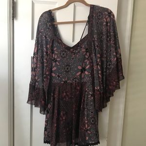 Free people flutter sleeve dress